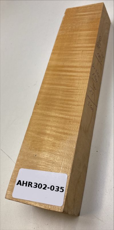 Satz B+Z+H Riegelahorn Violine, 1-tlg. Boden Einzelstück #035